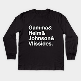 Gang of Four (Helvetica) Kids Long Sleeve T-Shirt